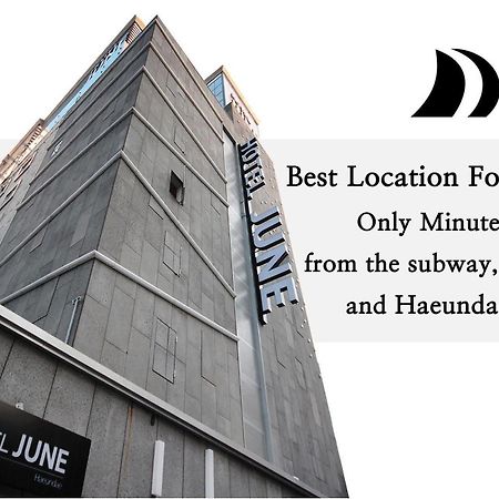Hotel June Haeundae Busan Extérieur photo
